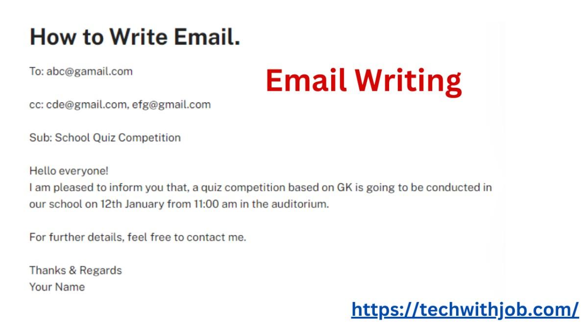 Email Writing