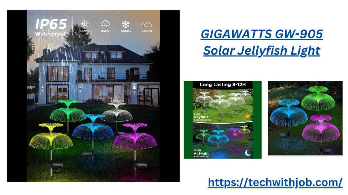 GIGAWATTS GW-905 Solar Jellyfish Light